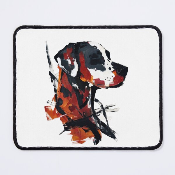 Item preview, Expressive Abstract Dalmatian designed and sold by caracatita75.