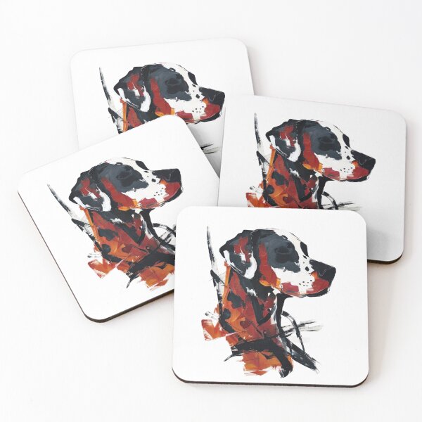 Item preview, Expressive Abstract Dalmatian designed and sold by caracatita75.