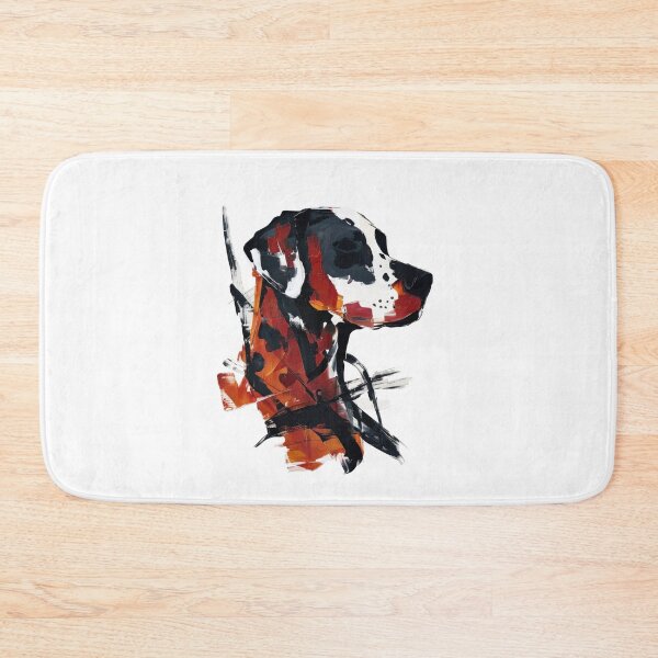 Item preview, Expressive Abstract Dalmatian designed and sold by caracatita75.