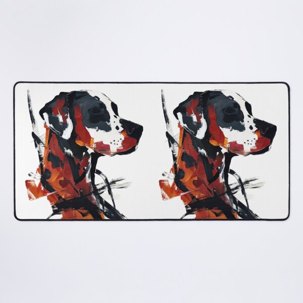 Item preview, Expressive Abstract Dalmatian designed and sold by caracatita75.