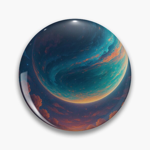 Item preview, Nibiru at Sunset — World Beyond the Horizon designed and sold by Paul Morse.