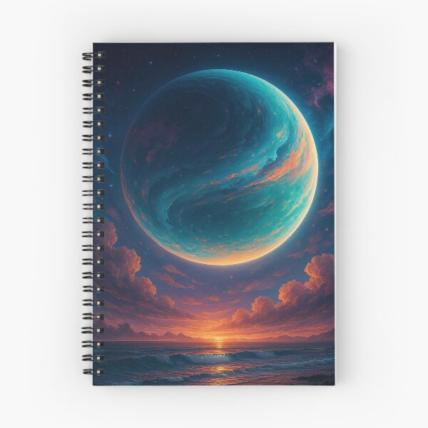 Item preview, Nibiru at Sunset — World Beyond the Horizon designed and sold by Paul Morse.