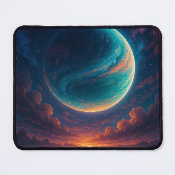 Item preview, Nibiru at Sunset — World Beyond the Horizon designed and sold by Paul Morse.