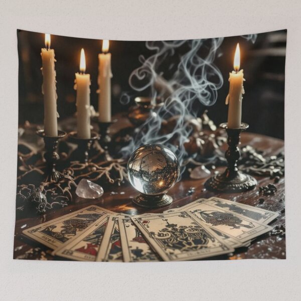 Item preview, All Hallows Tarot Spread designed and sold by I-Envisions.