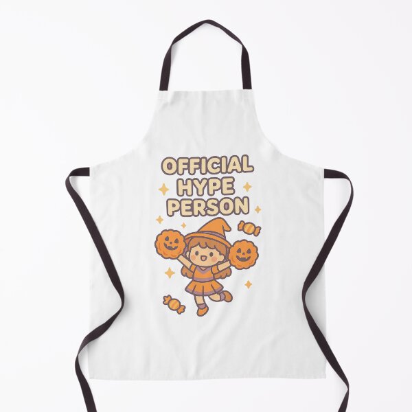 Item preview, Official Hype Person Kawaii Halloween Cheerleader Illustration designed and sold by MujernDesignArt.