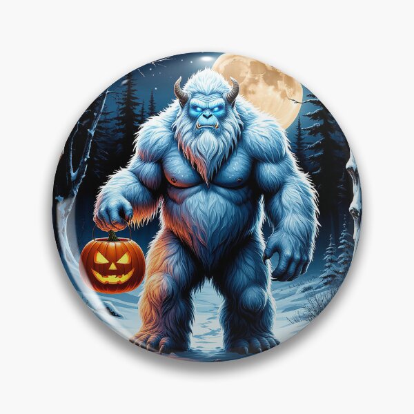 Item preview, Alaskan Yeti in Snowy Forest designed and sold by AmetistLight.
