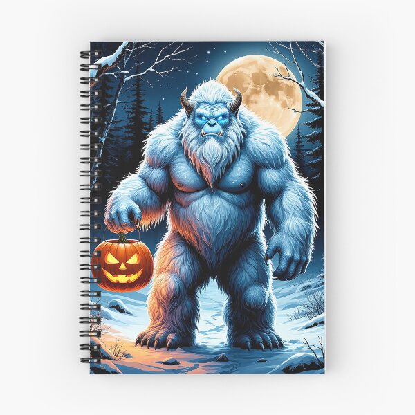 Artikelvorschau, Alaskan Yeti im verschneiten Wald entworfen und verkauft von AmetistLight.