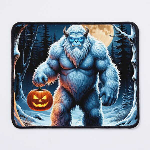 Item preview, Alaskan Yeti in Snowy Forest designed and sold by AmetistLight.