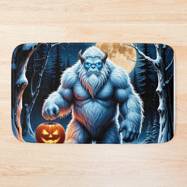 Item preview, Alaskan Yeti in Snowy Forest designed and sold by AmetistLight.