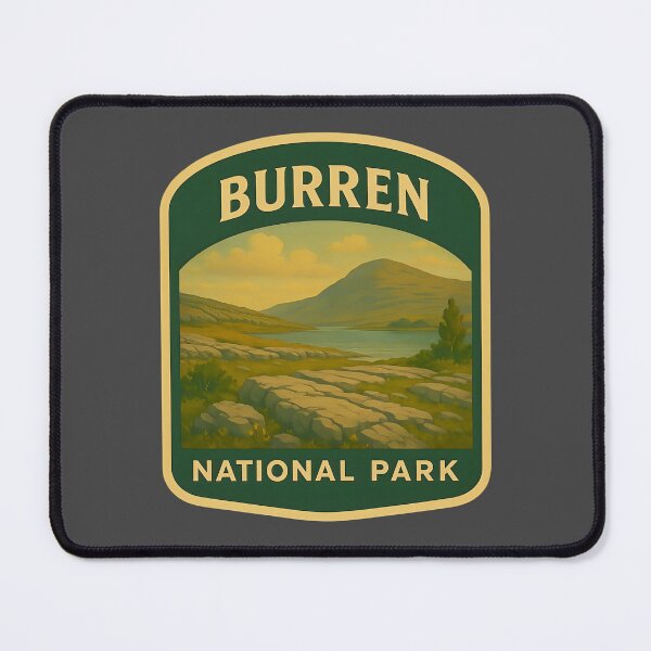 Item preview, Vintage Ireland Landscape Art Print: Burren designed and sold by PinUpPizzazz.