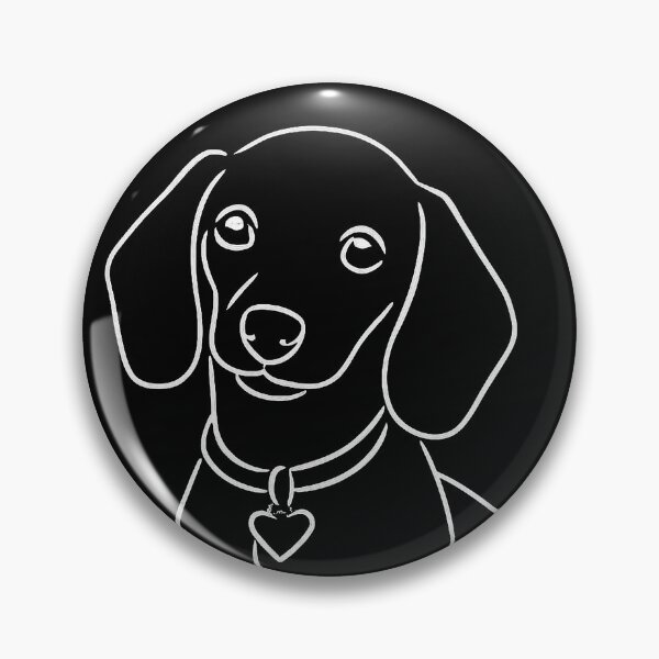 Item preview, Dachshund line art - I’m Not Short, I’m Fun-Sized designed and sold by HeartDrawnPets.