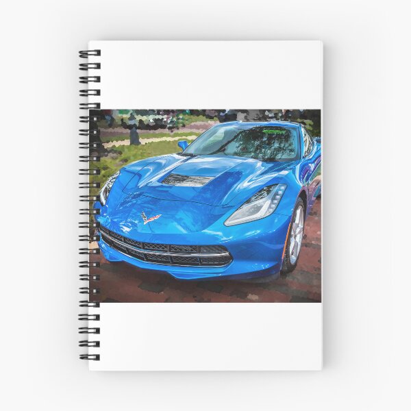 Aperçu de l'œuvre Chevrolet Vette C7 X105 bleue 2014 créée et vendue par RichFrancoCars.