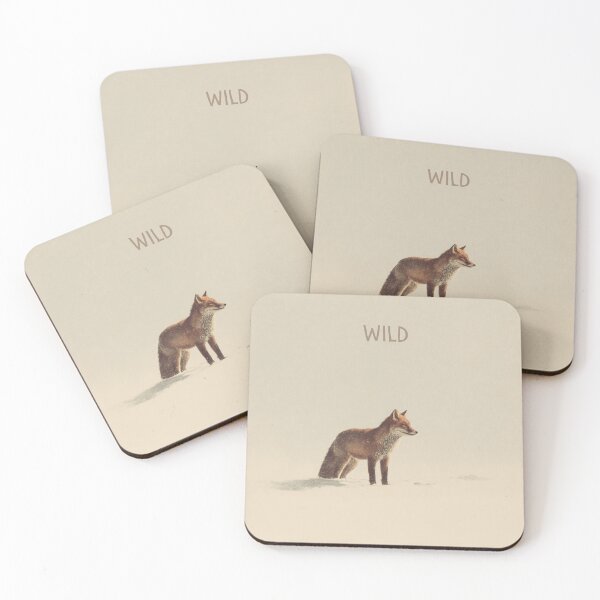 Item preview, Fox Wild | Poster designed and sold by NicolasGlowArt.