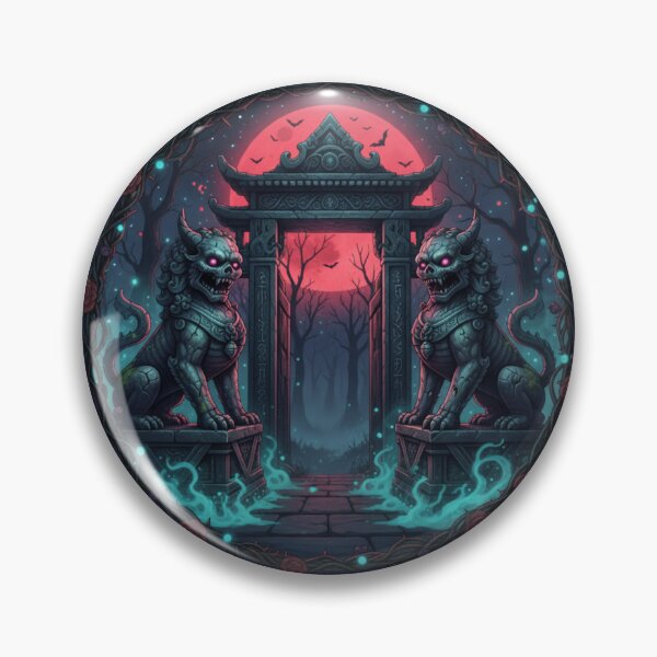 Item preview, Haunted Guardians - Halloween Special designed and sold by Zen Mosaic.