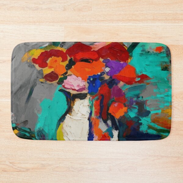Item preview, Abstract Flowers Still Life Painting After Matisse designed and sold by Vicky Brago-Mitchell®.
