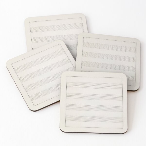 Item preview, The Space Between the Lines - inspired by Agnes Martin designed and sold by AleksandraArto.