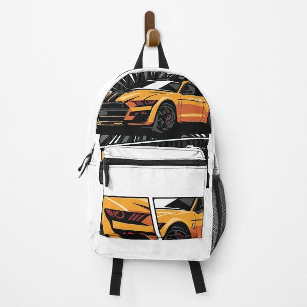 Item preview, Vintage Classic Car Mustang Orange designed and sold by PrintCarClub.
