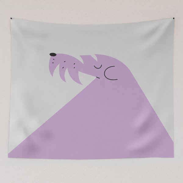 Item preview, Sweet lilac puppy designed and sold by Hilosdibujitosdepablo.