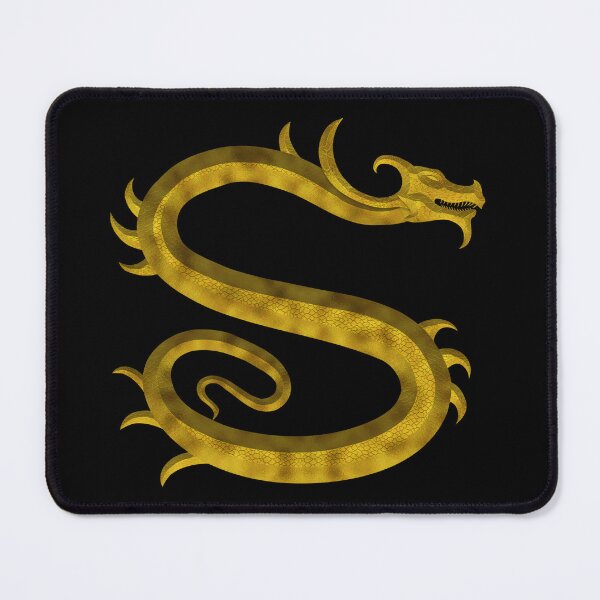 Item preview, Letter S of the Dragonfont Initial Capital Monogram (Dragon) designed and sold by Swabcraft.