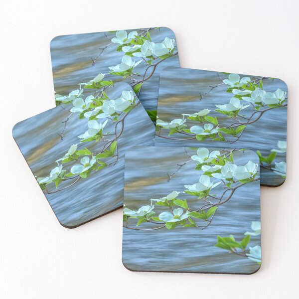 Item preview, Dogwood Blossoms by the River designed and sold by jvnimages.