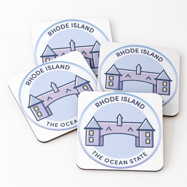Item preview, Rhode Island - The Ocean State with Coast Guard House designed and sold by Willz Designz.