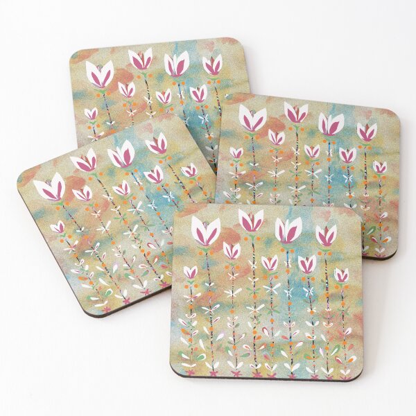 Item preview, flowers, tulips, leaves designed and sold by ZjalDesign.