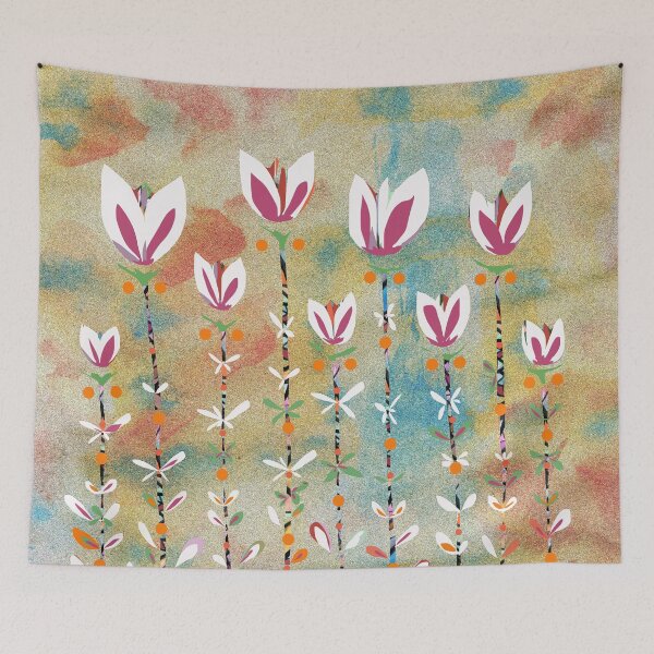 Item preview, flowers, tulips, leaves designed and sold by ZjalDesign.