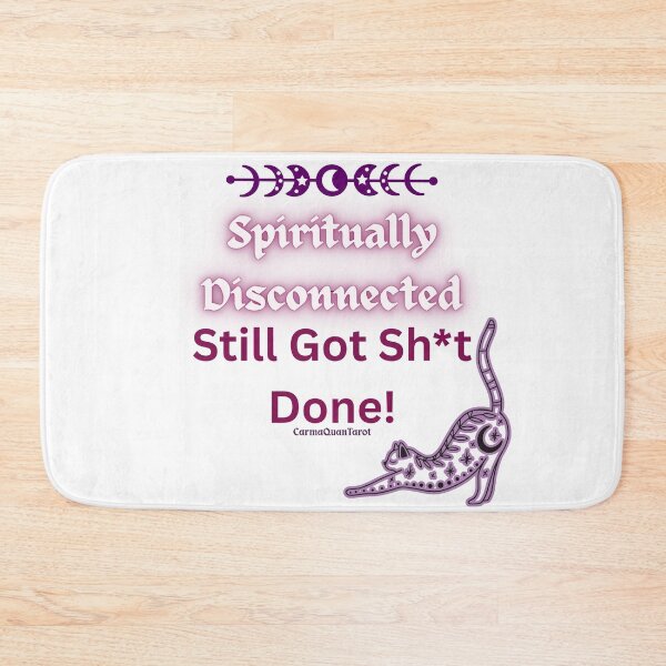 Item preview, SPIRITUALLY DISCONNECTED The Living Lexicon: Artifacts of Intention in French Plum! designed and sold by CarmaQuanTarot.