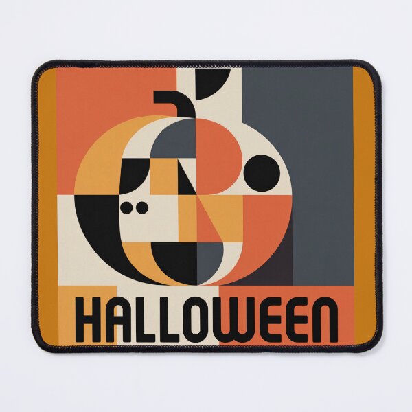 Item preview, Bauhaus Halloween Poster – Modern Geometric Retro Design designed and sold by RDRdesign.
