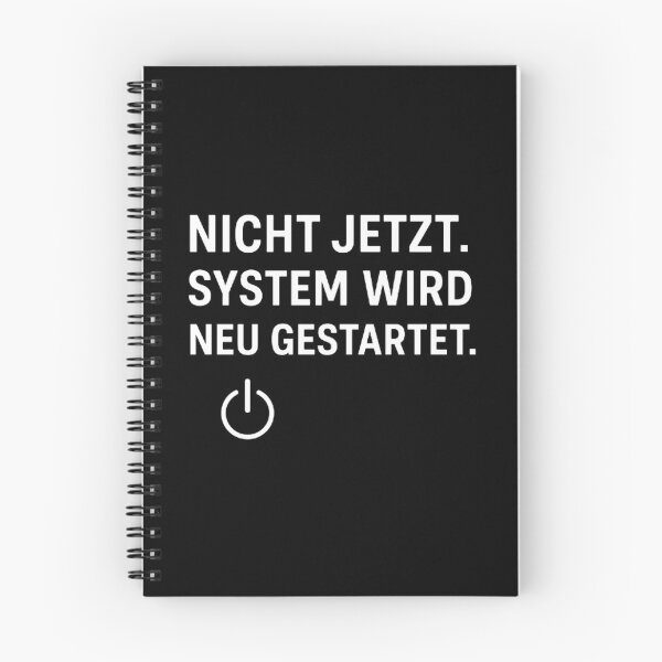 Item preview, Relatable Quote Design - Not now. The system is rebooting - White - for work and burnout days designed and sold by DebuggedDressed.