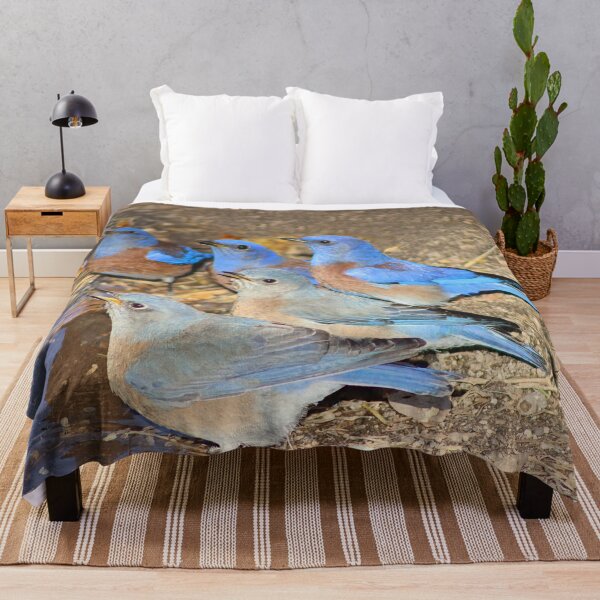 Item preview, Beautiful Western Blue Birds designed and sold by simonjayphotos.