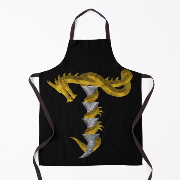 Item preview, Letter  T  of the Dragonfont Initial Capital Monogram (Dragon and Castle) designed and sold by Swabcraft.
