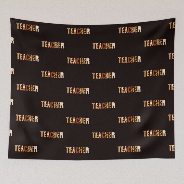 Item preview, Retro Teacher Design | Boho Pattern Letter Art for Educators designed and sold by WHDProduction45.