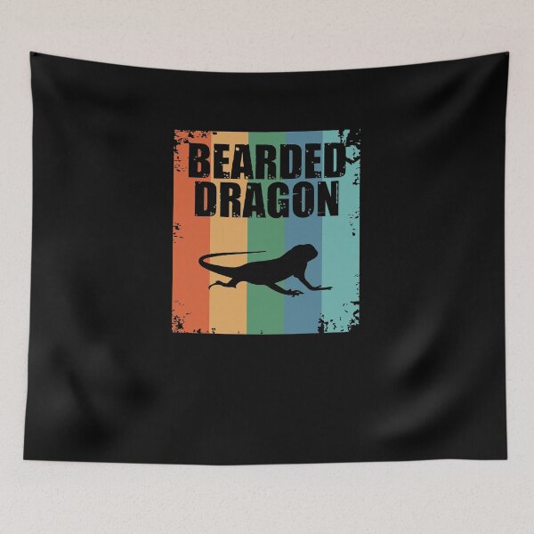 Item preview, Retro Vintage Bearded Dragon V4 designed and sold by TeeTimeGuys.