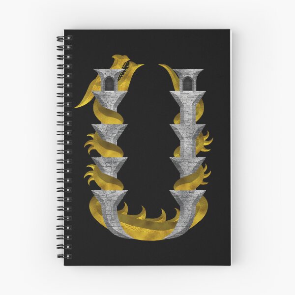Item preview, Letter  U  of the Dragonfont Initial Capital Monogram (Dragon and Castle) designed and sold by Swabcraft.