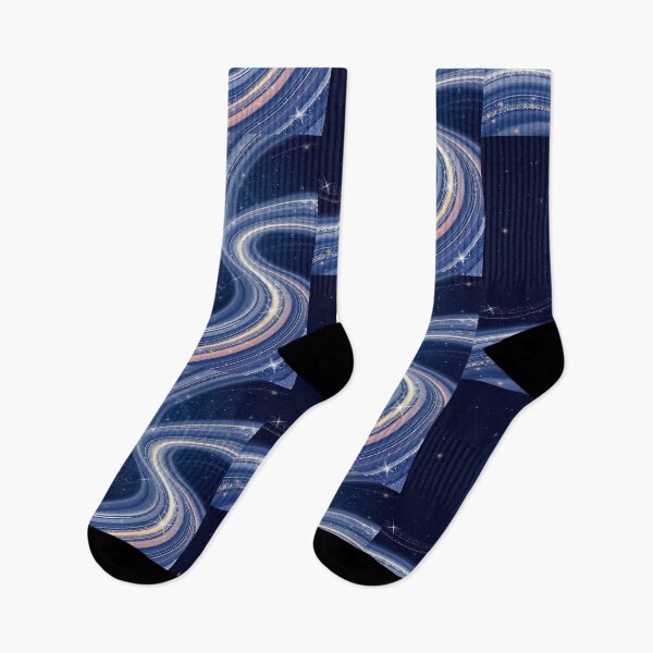 Item preview, Galactic Waves — Abstract Cosmic Flow Art designed and sold by CMdigit.
