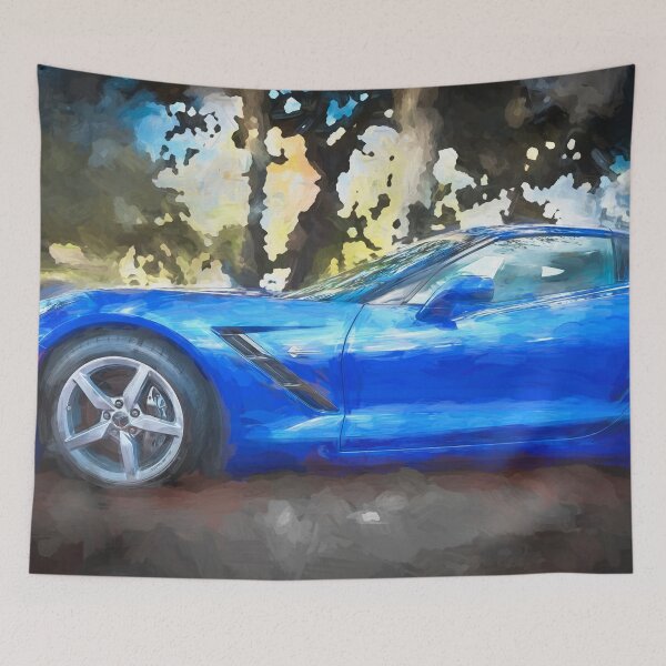 Item preview, 2014 Blue Chevrolet Vette C7 X109 designed and sold by RichFrancoCars.