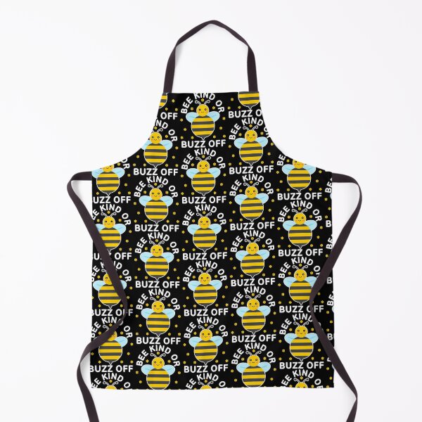 Item preview, Bee Kind or Buzz Off - Funny Bee Pun Quote designed and sold by Shape Snip Studio.