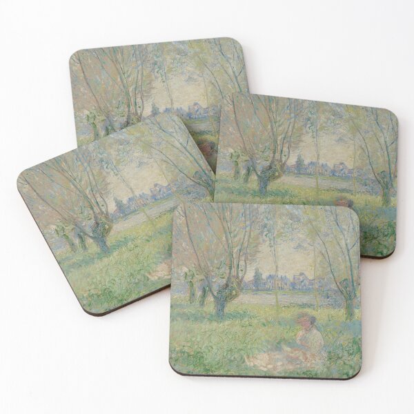 Item preview, Woman Seated Under The Willows - Claude Monet designed and sold by megara00.