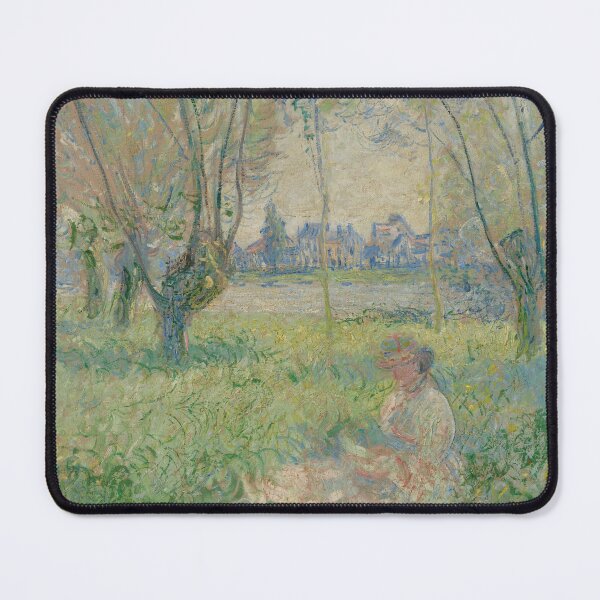 Item preview, Woman Seated Under The Willows - Claude Monet designed and sold by megara00.