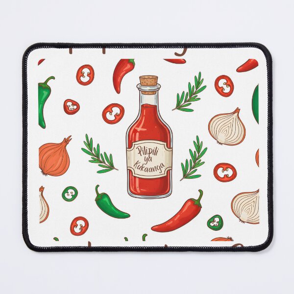 Item preview, Chili peppers swahili saying/proverb designed and sold by Myriad Finds.