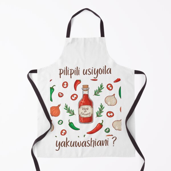 Item preview, Chili peppers swahili saying/proverb designed and sold by Myriad Finds.
