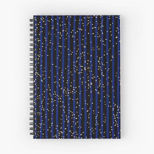 Item preview, Blue and Black Glitter Stripes designed and sold by Jeallan Designs.