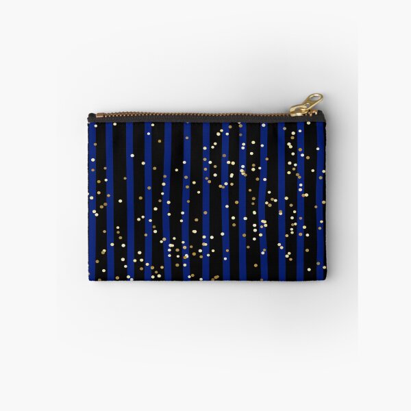 Item preview, Blue and Black Glitter Stripes designed and sold by Jeallan Designs.
