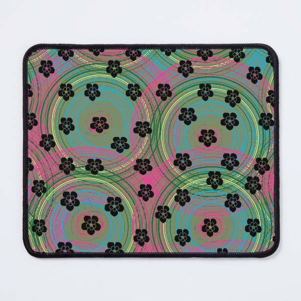 Item preview, Vibrant Spirals Botanical Floral Pattern designed and sold by PVTCreations.