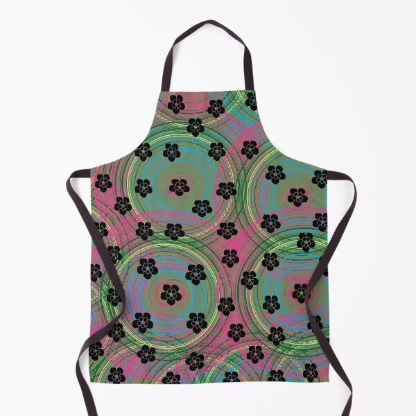 Item preview, Vibrant Spirals Botanical Floral Pattern designed and sold by PVTCreations.