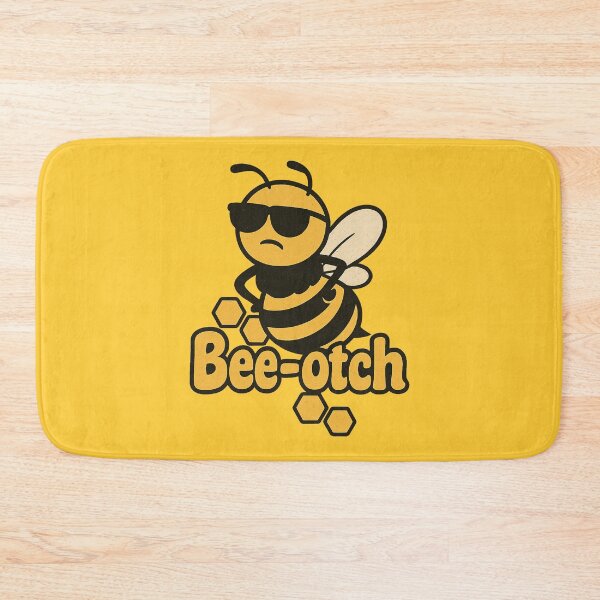 Item preview, Bee-otch...Sassy Cartoon Bee Humor Design designed and sold by Bratak.