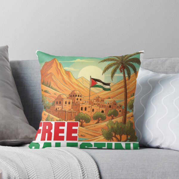 Item preview, Free Palestine – Artistic Vintage Landscape Design designed and sold by SportsShift.