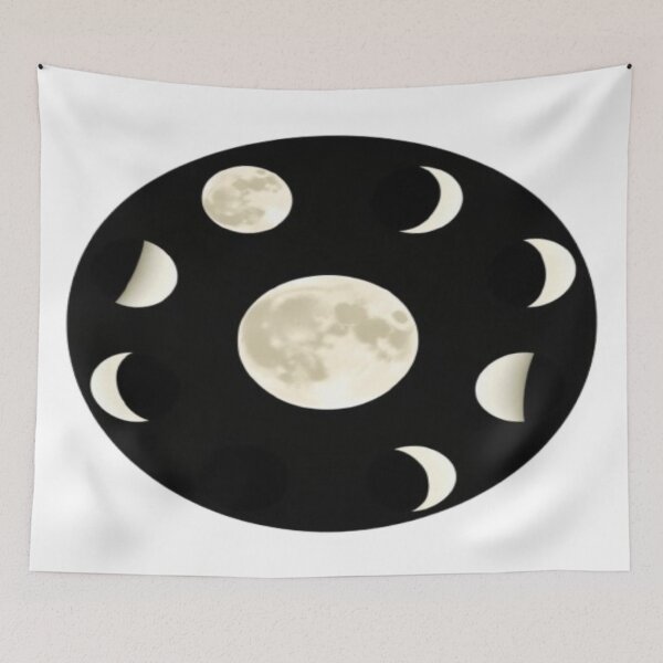 Item preview, Moonlit Harmony — Lunar Phases Minimalist Celestial Art designed and sold by CMdigit.
