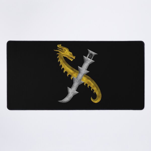 Item preview, Letter X of the Dragonfont Initial Capital Monogram (Dragon and Castle) designed and sold by Swabcraft.